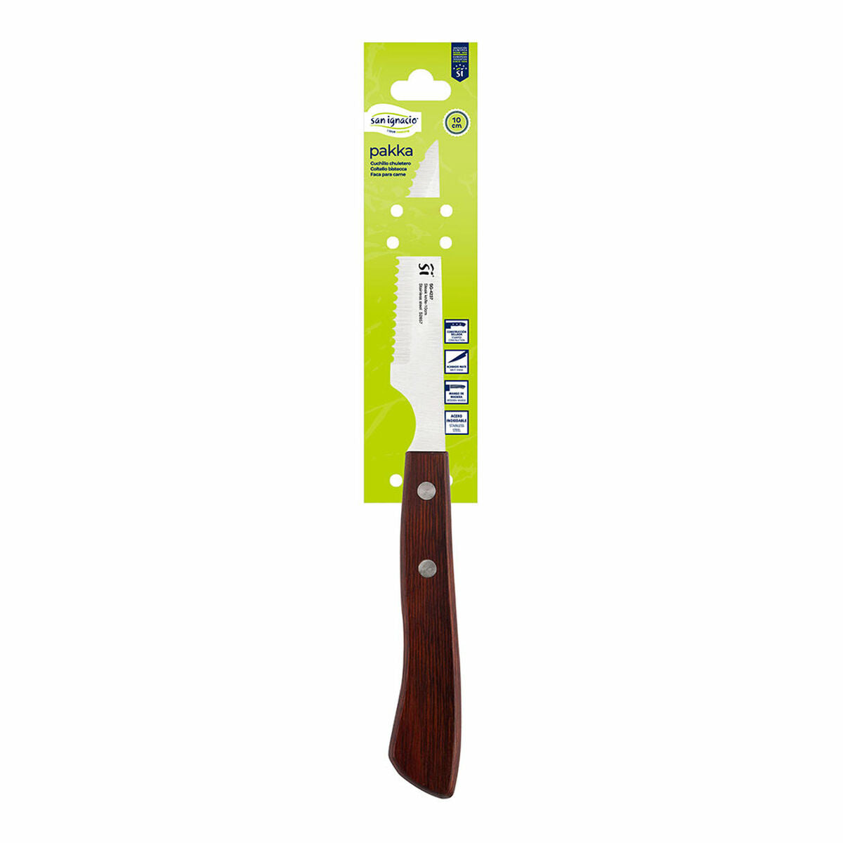 Cuțit pentru carne San Ignacio Alcaraz BGEU-2651 Oțel inoxidabil 11 cm