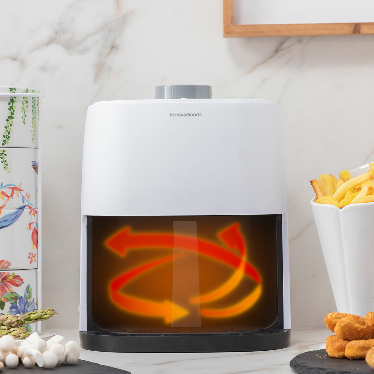 Air Fryer InnovaGoods White 1200 W 2 L (Refurbished B)