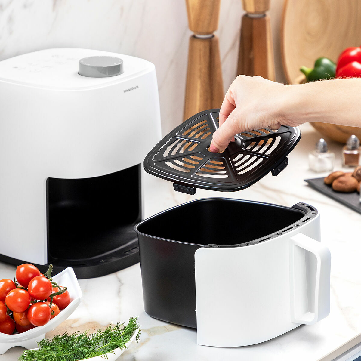 Air Fryer InnovaGoods White 1200 W 2 L (Refurbished B)