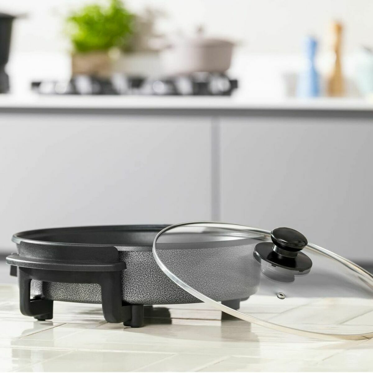 Multifunctional Electric Saucepan Tristar PZ-2963 1500W (Ø 30 cm)