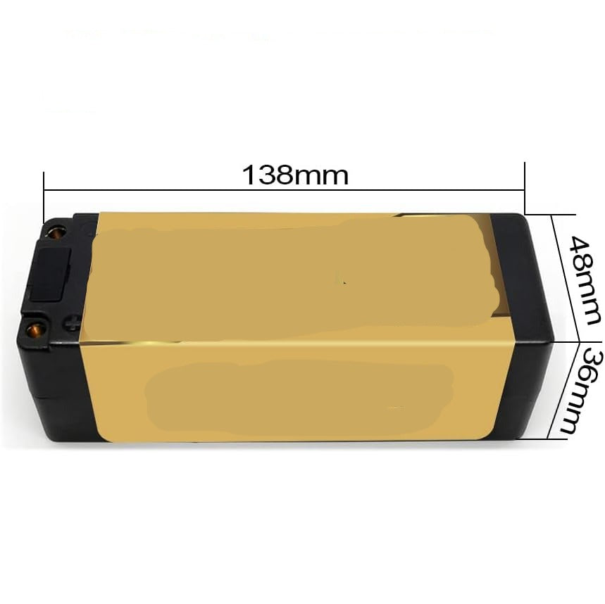 Battery, 14.8V, 96.2WH, 1PCS, 4S, 6500mah, Lithium, Gold