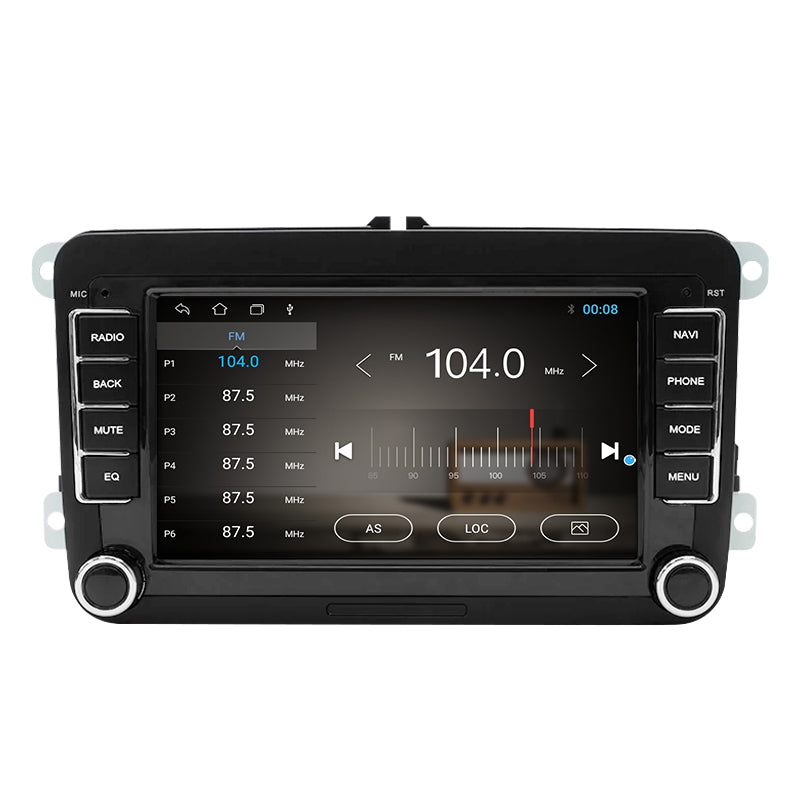 Lecteur multimédia de voiture, Byseven, Option9, Android 11, 4 Go, 64 Go, 8 cœurs, noir 