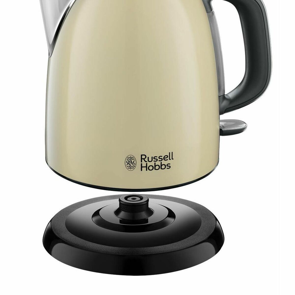 Electric Kettle with LED Light Russell Hobbs 24994-70 Cream 2400 W (1 L)