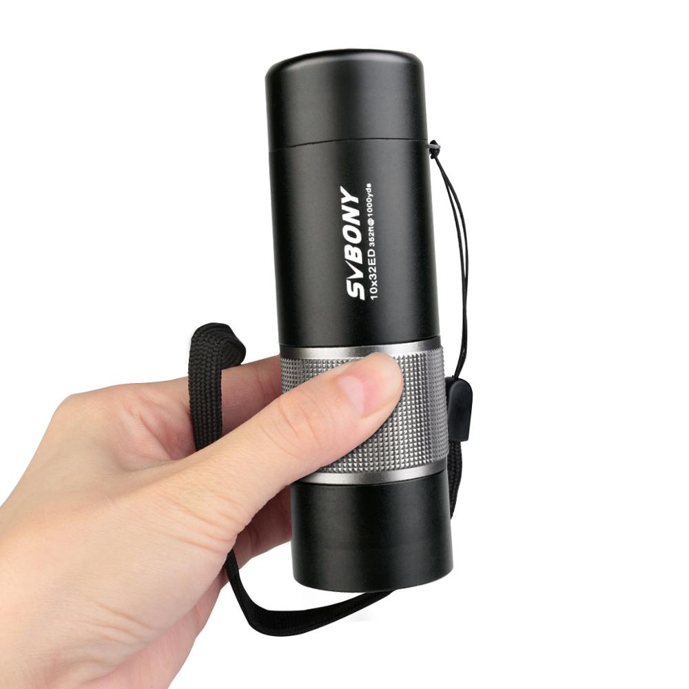 Waterproof Monocular Telescope 10x32 ED Bak4 Binoculars