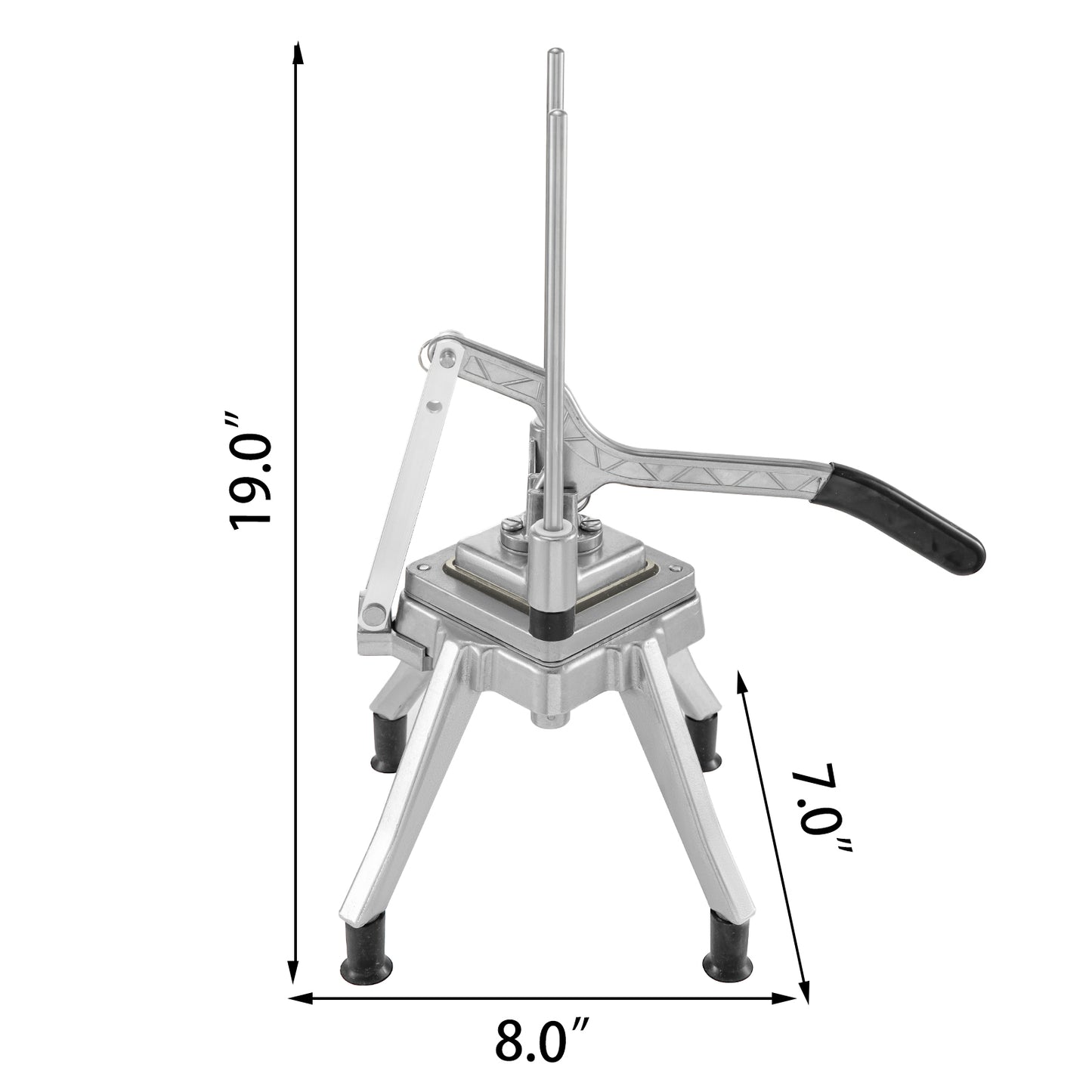 Manual Vegetable Fruit Dicer Chopper 6mm 9mm 12.7mm Blade Slicer (Online shopping)