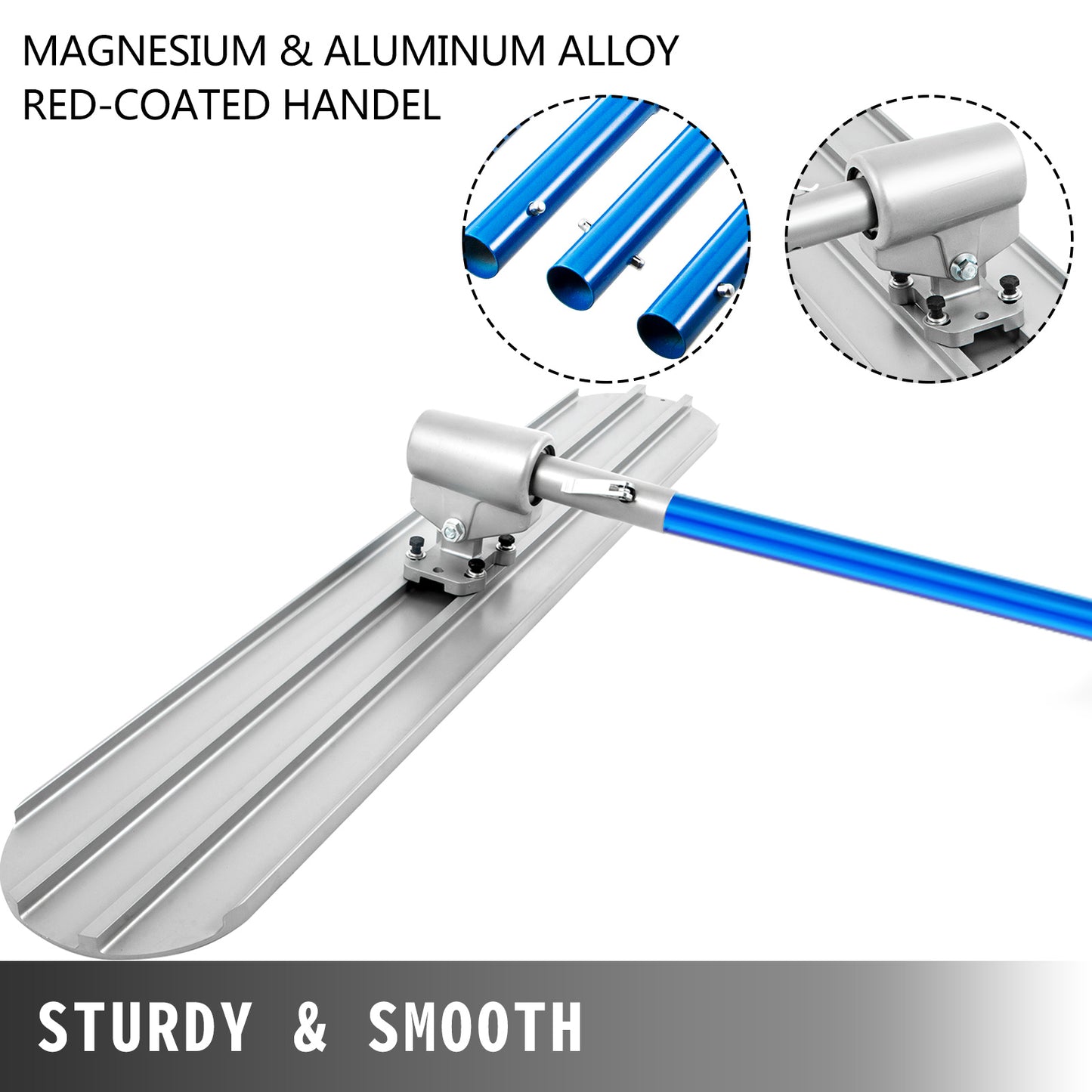 Finishing tile cutter, 1200 x 200 mm, 4 handles, blue