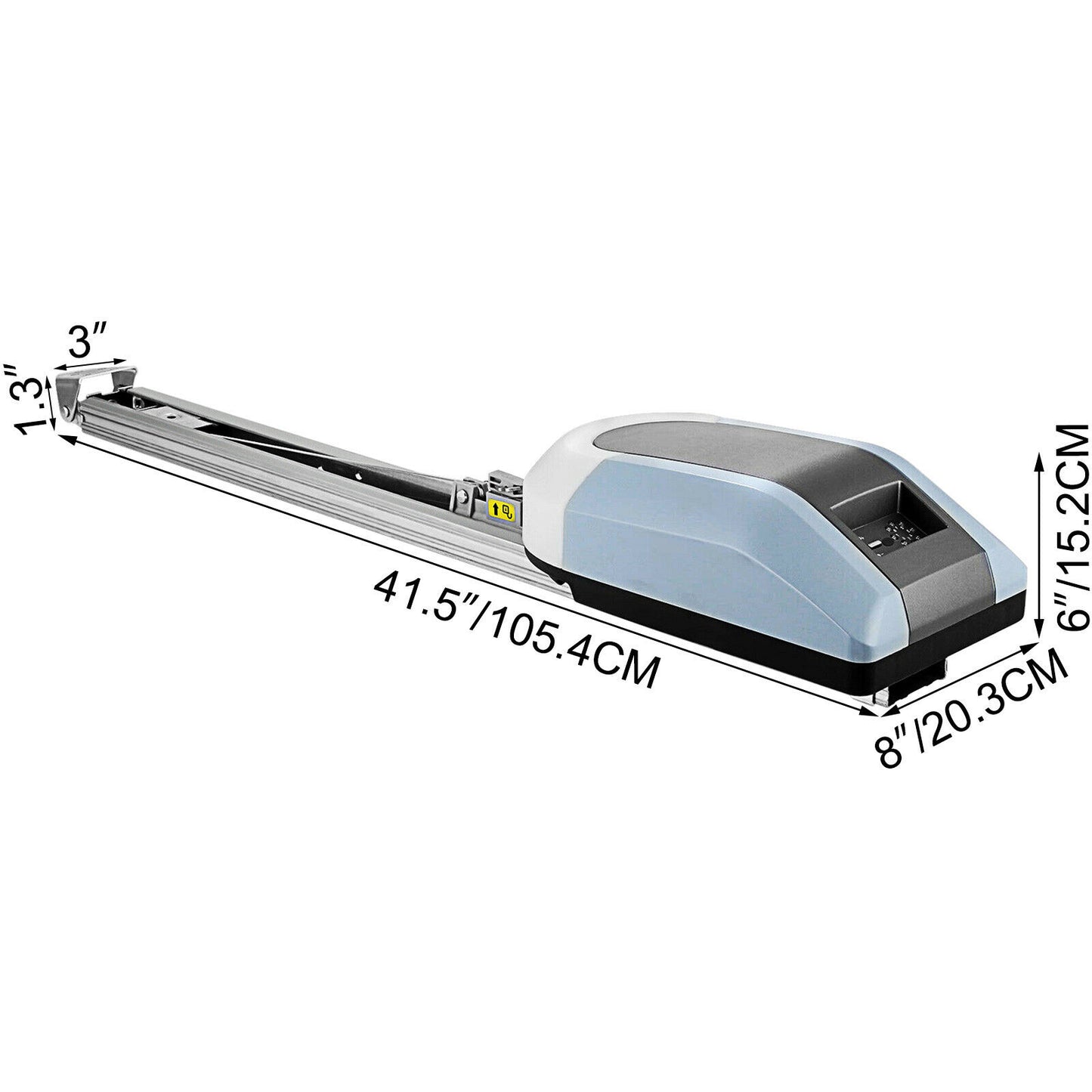 Ouvre-porte de garage automatique avec télécommandes et moteur 1000N