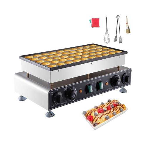 Electric Waffle Maker Mini Pancake Machine Snack Maker Home Appliance (50PCs)