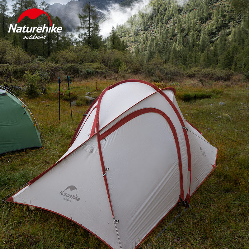 Ultralight 4 Season 20D Tent for 2-3 People with Free Mat