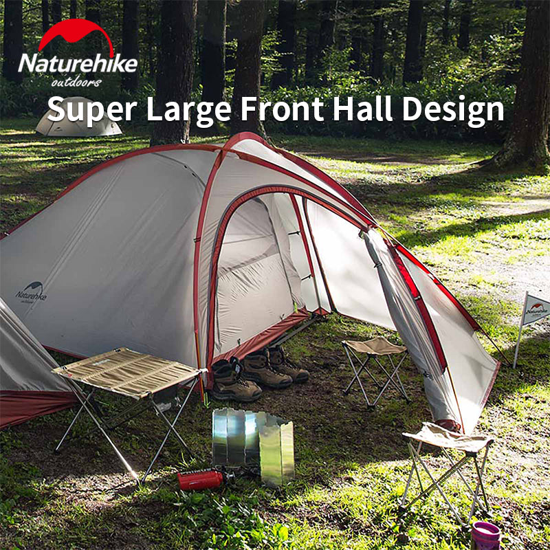 Ultralight 4 Season 20D Tent for 2-3 People with Free Mat