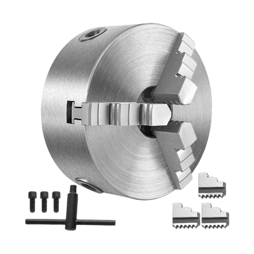 Mandrin de tour K12 4 mâchoires K72 indépendant réversible pour perceuse (3 mâchoires K11)