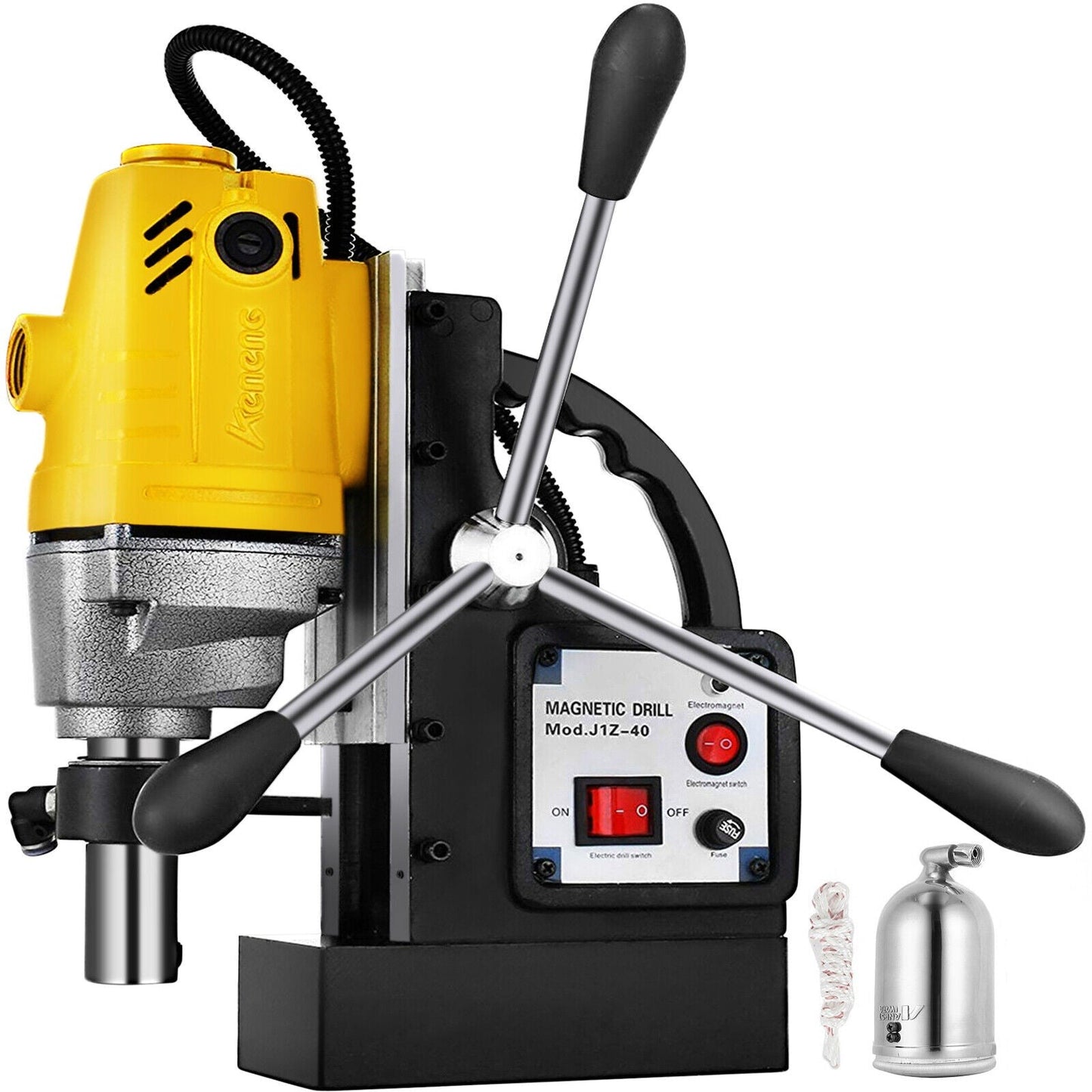 40MM Magnetic Drill Press 1100W Core Drill with 2700 LBS Magnet Force - Online Shopping