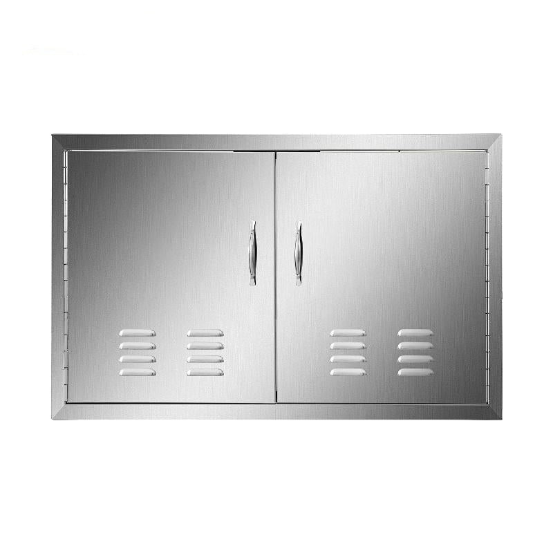 Kitchen Stainless Steel Cabinet Waterproof Ventilation, Multi-Size, Durable (50 inches)