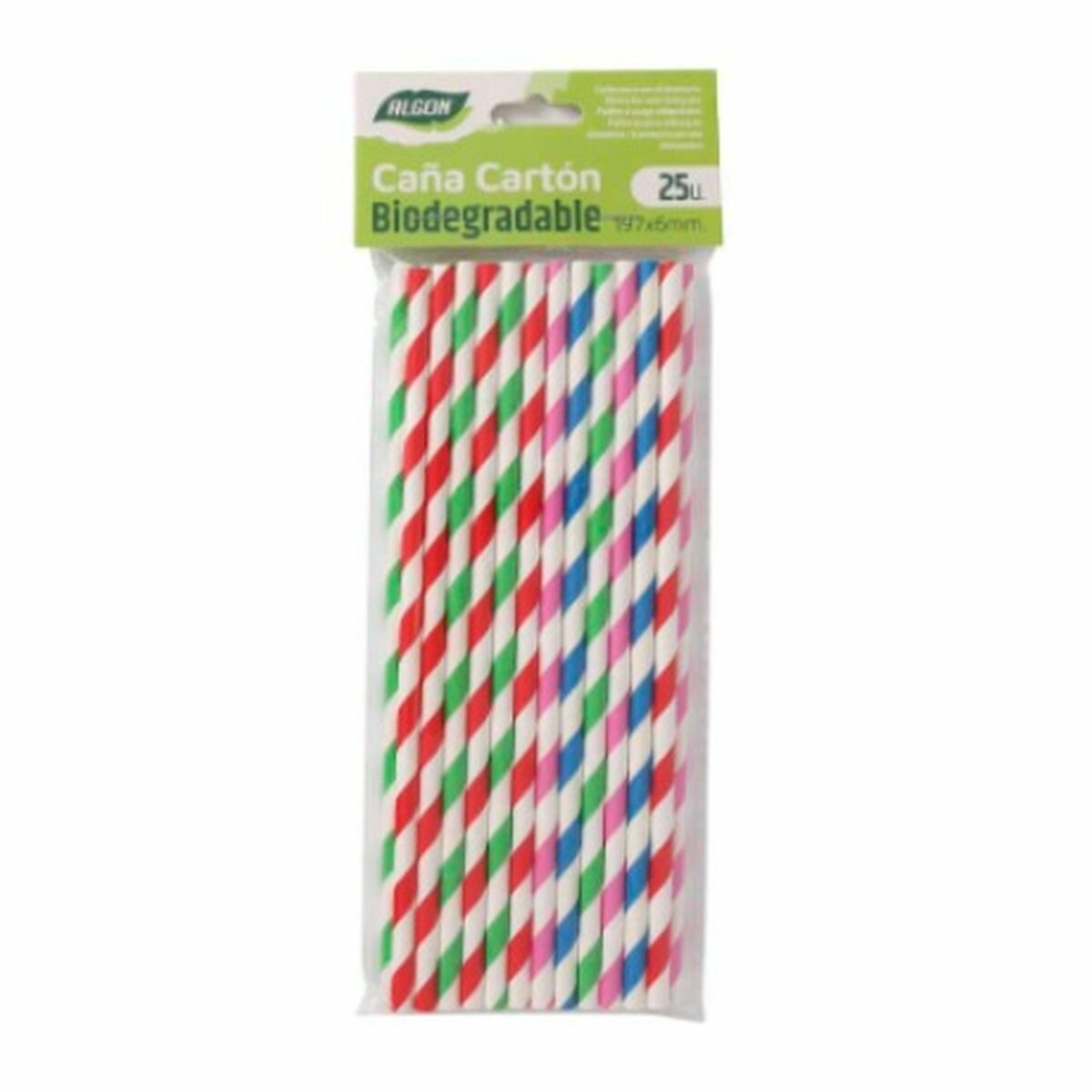 Paiete Algon Carton Multicolor 25 Piese 24 Unități