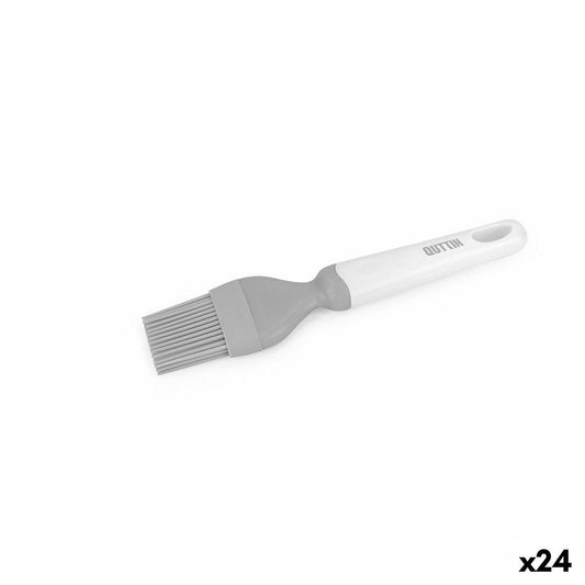 Pensulă pentru bucătărie Quttin Silicon 22,5 x 5,3 cm (24 Unități)