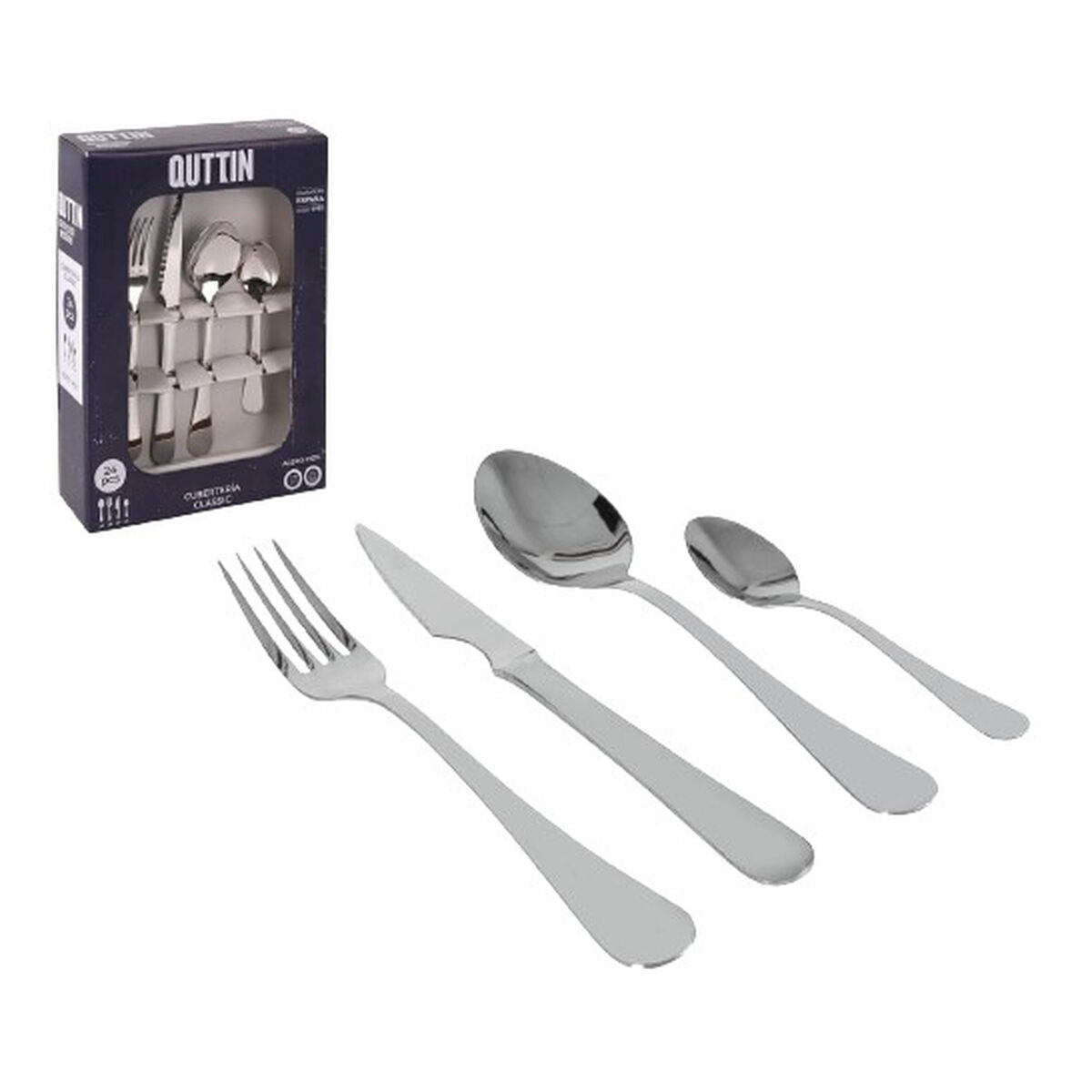 Set de Tacâmuri Quttin Classic 24 Piese