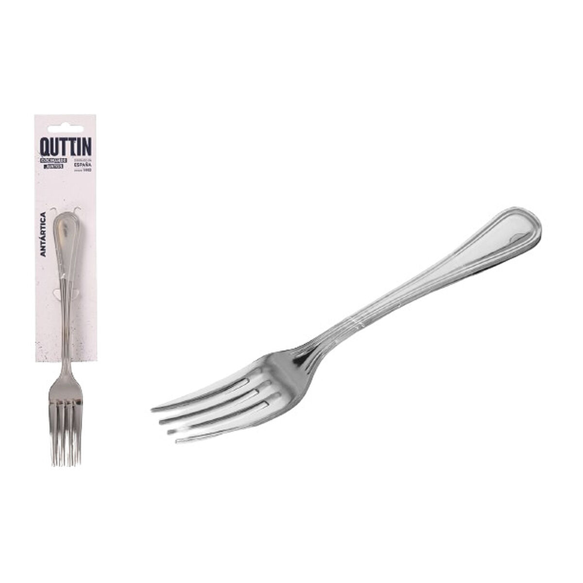 Fork Set Quttin Antartica 20 x 2,5 cm 3 Pieces