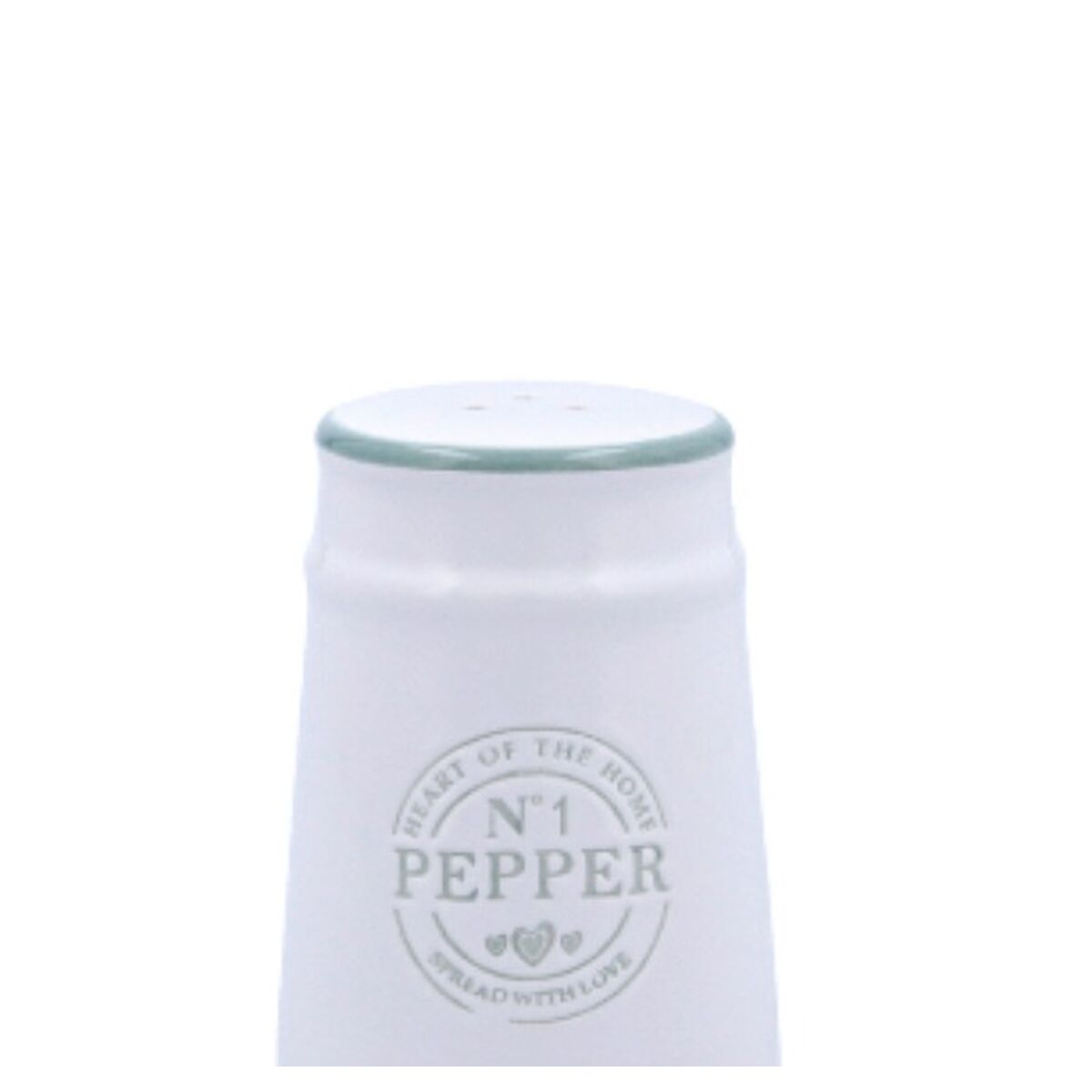 Pepper mill Quid Ozon White Ceramic Natural 6,1 x 6,1 x 8,7 cm