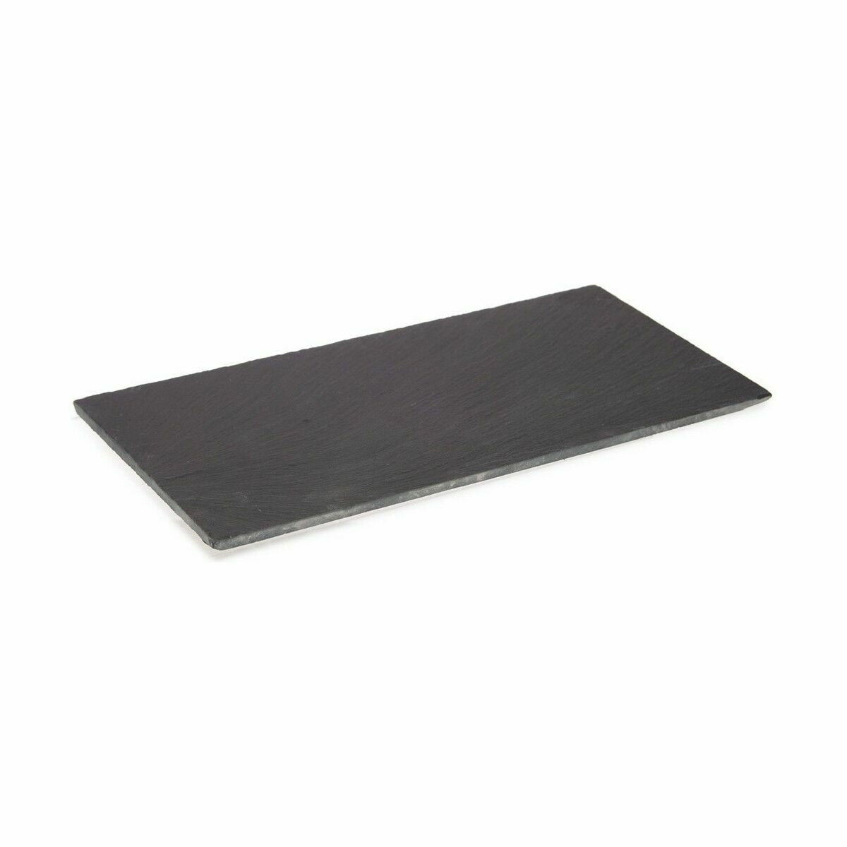 Tavă pentru gustari Negru Slate 30 x 0,651 x 15 cm (24 Unități)