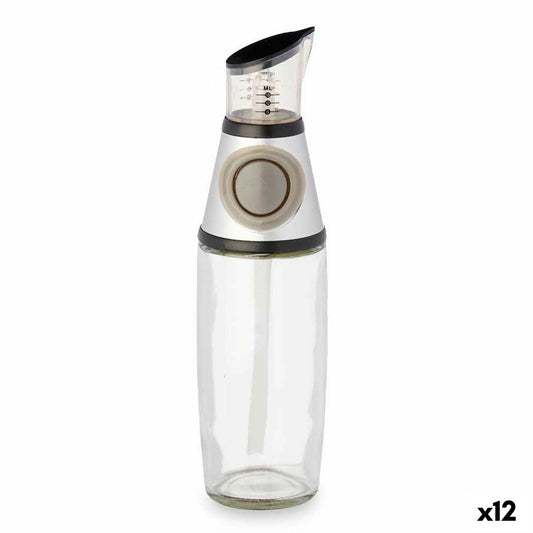 Dispenser pentru Ulei Transparent Geam polipropilenă ABS 500 ml (12 Unități) Dozator