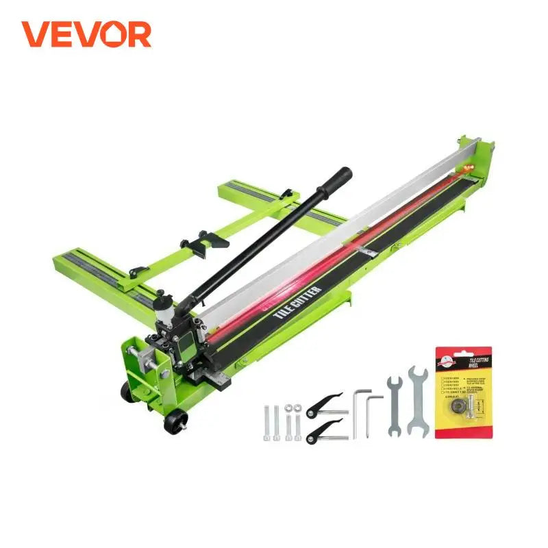 Tile Cutter, 1200mm Cutting Length, 6-15mm Thickness, Steel Frame, Infrared Precision, Multicolor