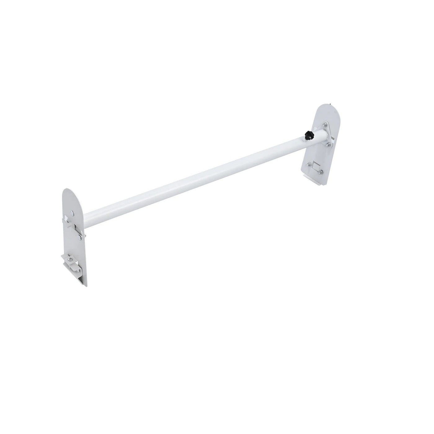 Van Ladder Rack, Alloy Steel, 3 PCS, Adjustable, White