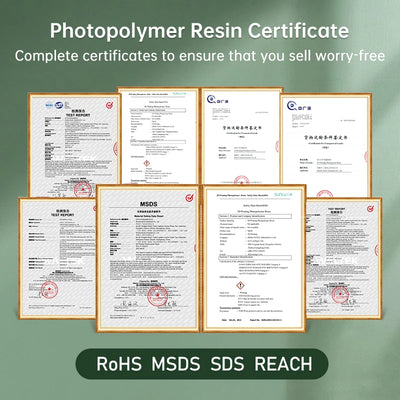3D Printer Resin UV, ABS-Like, Low Odor, 1000g, White