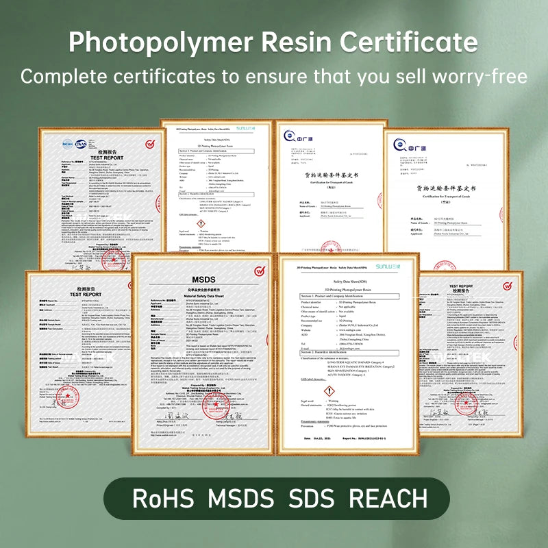 3D Printer Resin UV, ABS-Like, Low Odor, 1000g, Dark Gray