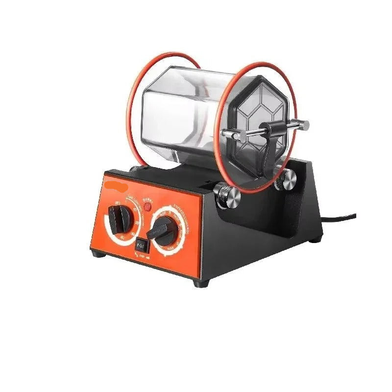 Jewelry Polishing Machine, 3Kg Capacity, 5-Speed, Timer, Black