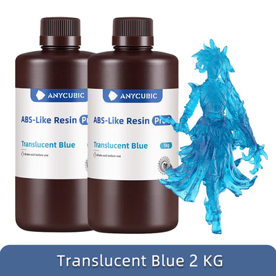 3D Resin, High Precision, LCD and DLP 3D Printers, 2KG, Clear