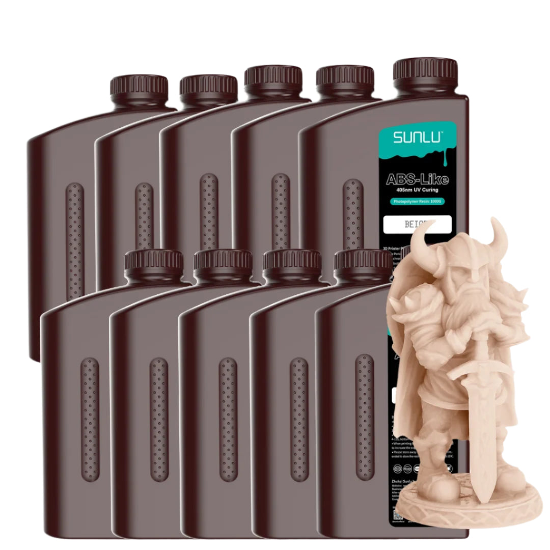 3D Printer Resin UV, ABS-Like, Low Odor, 1000g, Skin