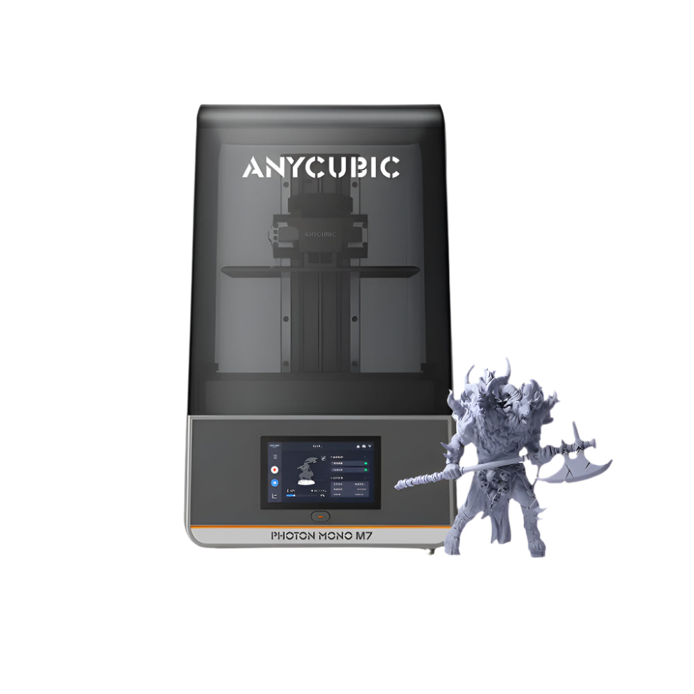 3D Printer, 12K Resolution, Touchscreen, M7-Wash 3 Plus, Black