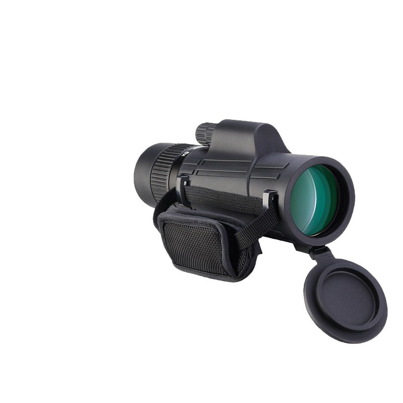 Prism zoom monocular, reglabil, obiectiv 42 mm, zoom 16x, negru