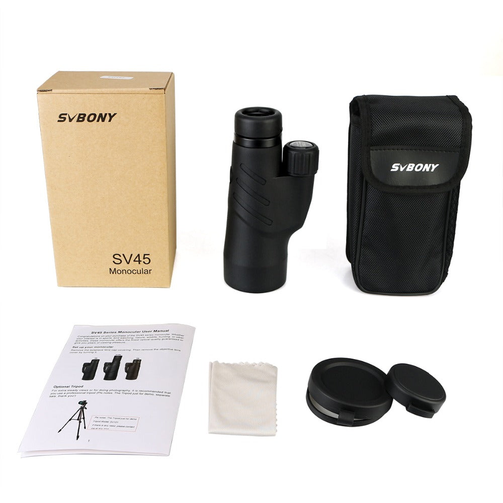 12x50 Waterproof Monocular with BaK4 Prism.