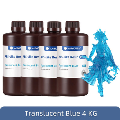 3D Resin, High Precision, LCD and DLP 3D Printers, 2KG, Clear