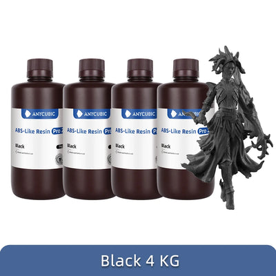 3D Resin, High Precision, LCD and DLP 3D Printers, 2KG, Clear