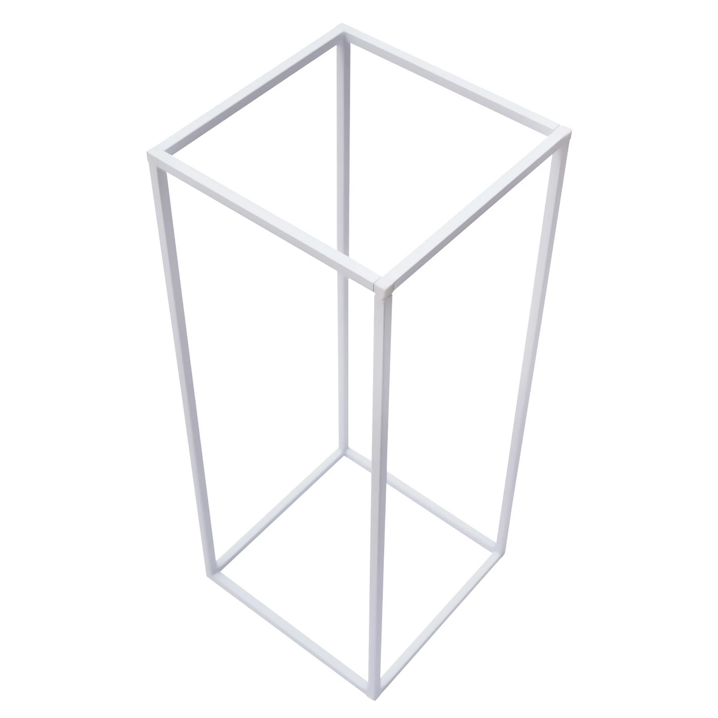 Flower Stand Set, 10 Pieces, Carbon Steel, 5kg Load Capacity, White