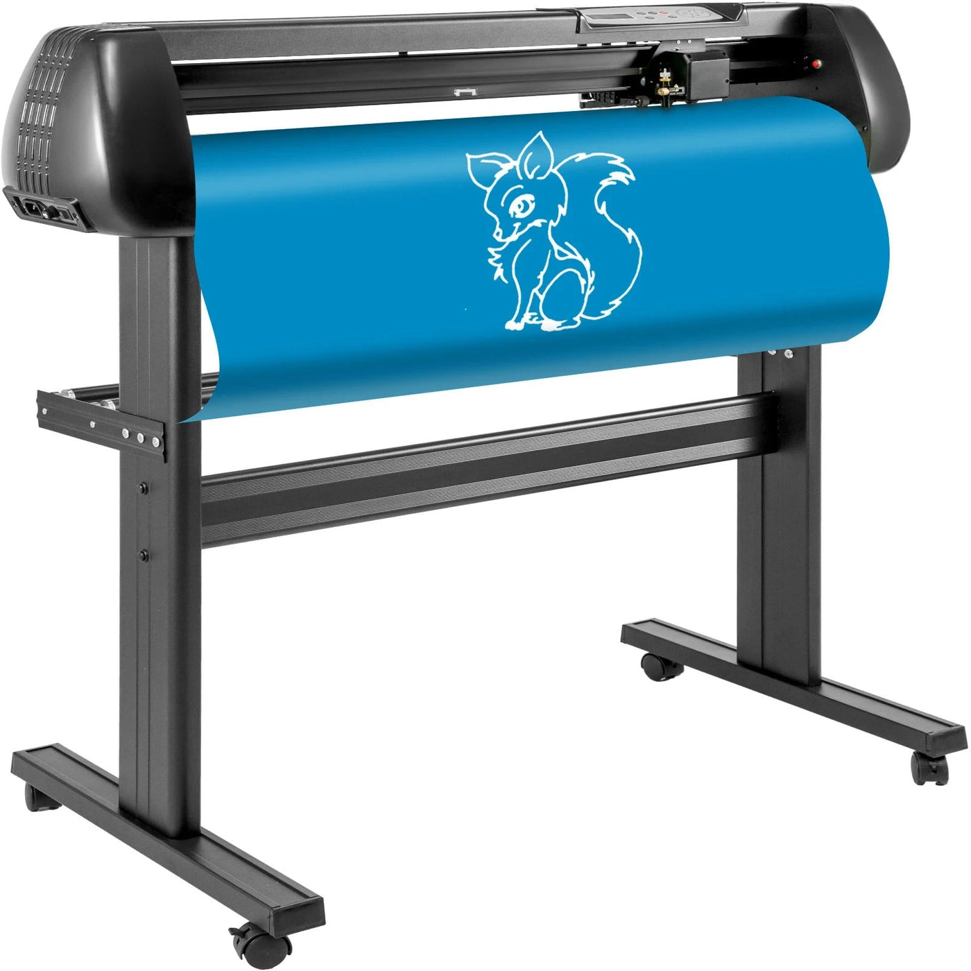 Vinyl Cutter Plotter, 720 mm Cutting Width, Adjustable Speed, Black