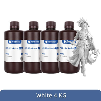 3D Resin, High Precision, LCD and DLP 3D Printers, 2KG, Clear