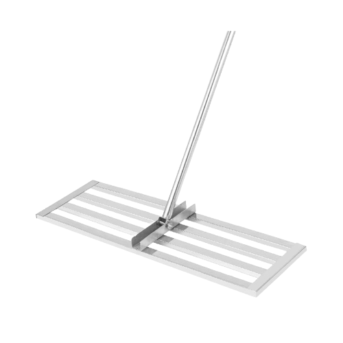 Steel Garden Rake Sand Leveler for Grass & Golf - 32 inch