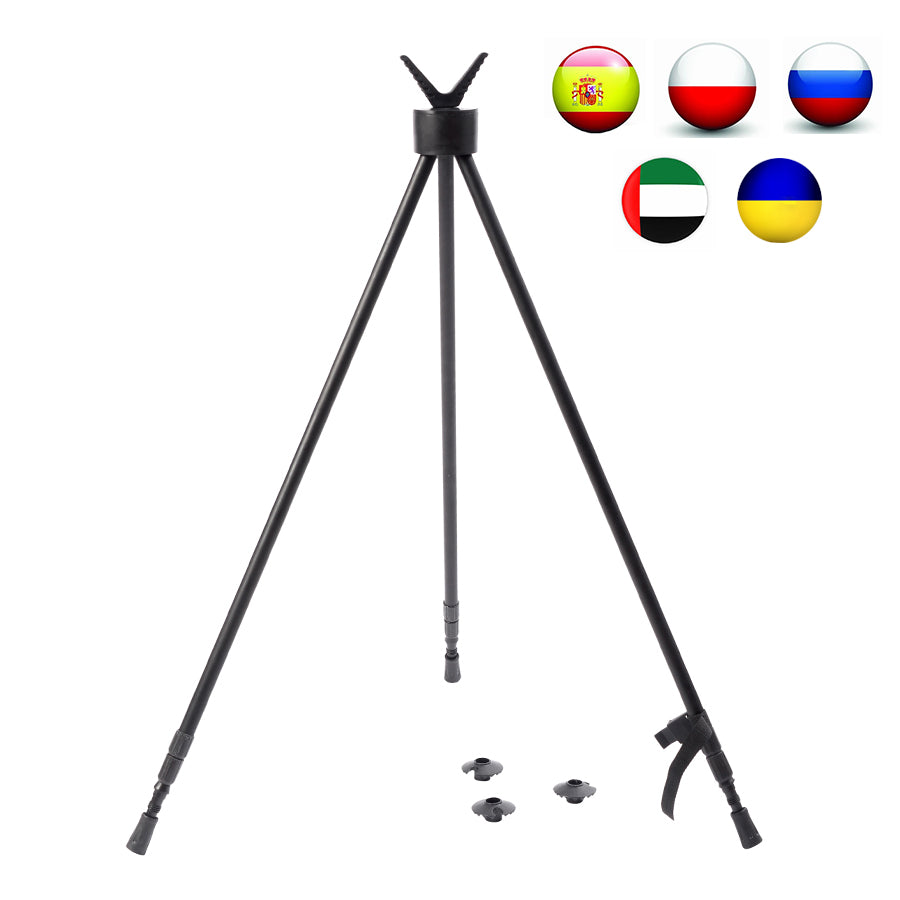 Tripod, Wildgameplus, BR-GS05, 179cm, Aluminum Alloy, Matt Black