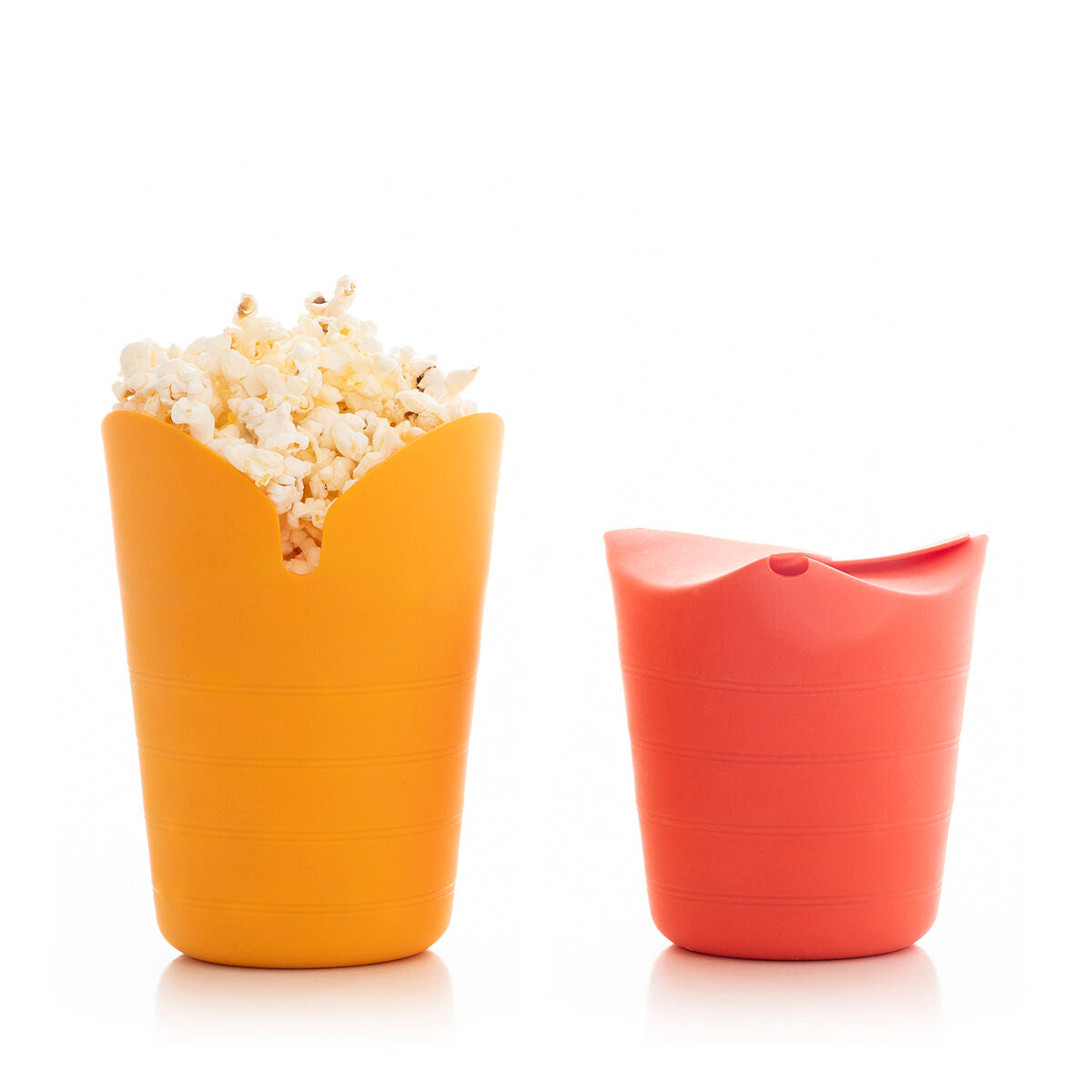 Aparat pentru popcorn din silicon pliabil Popbox InnovaGoods (Pachet de 2)