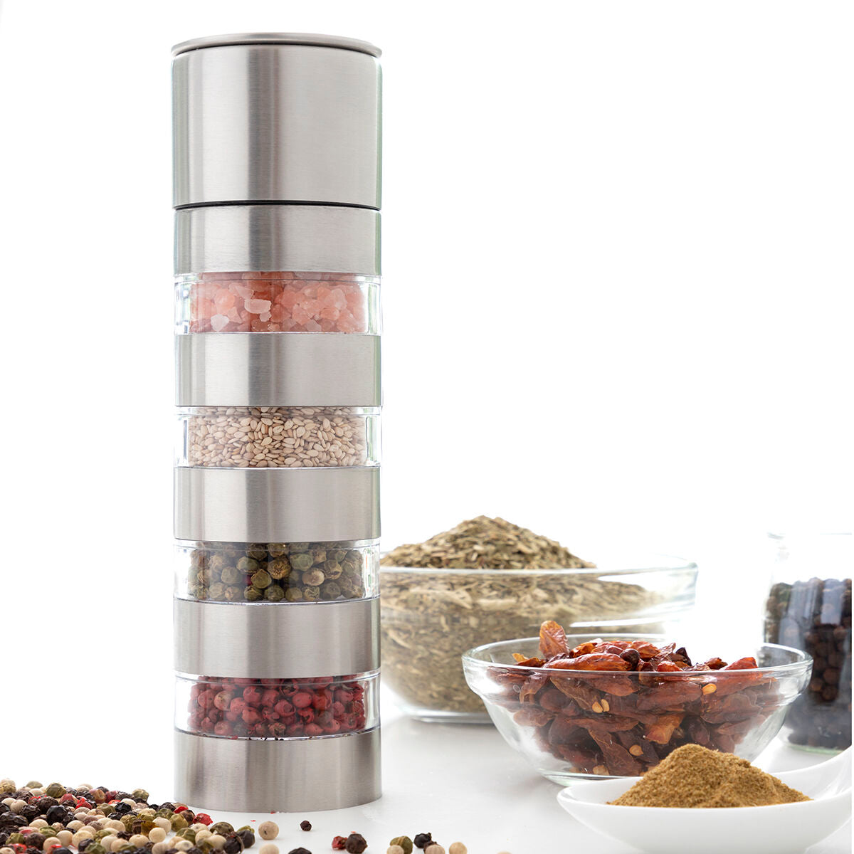 4-in-1 Spice Grinder Millmix InnovaGoods