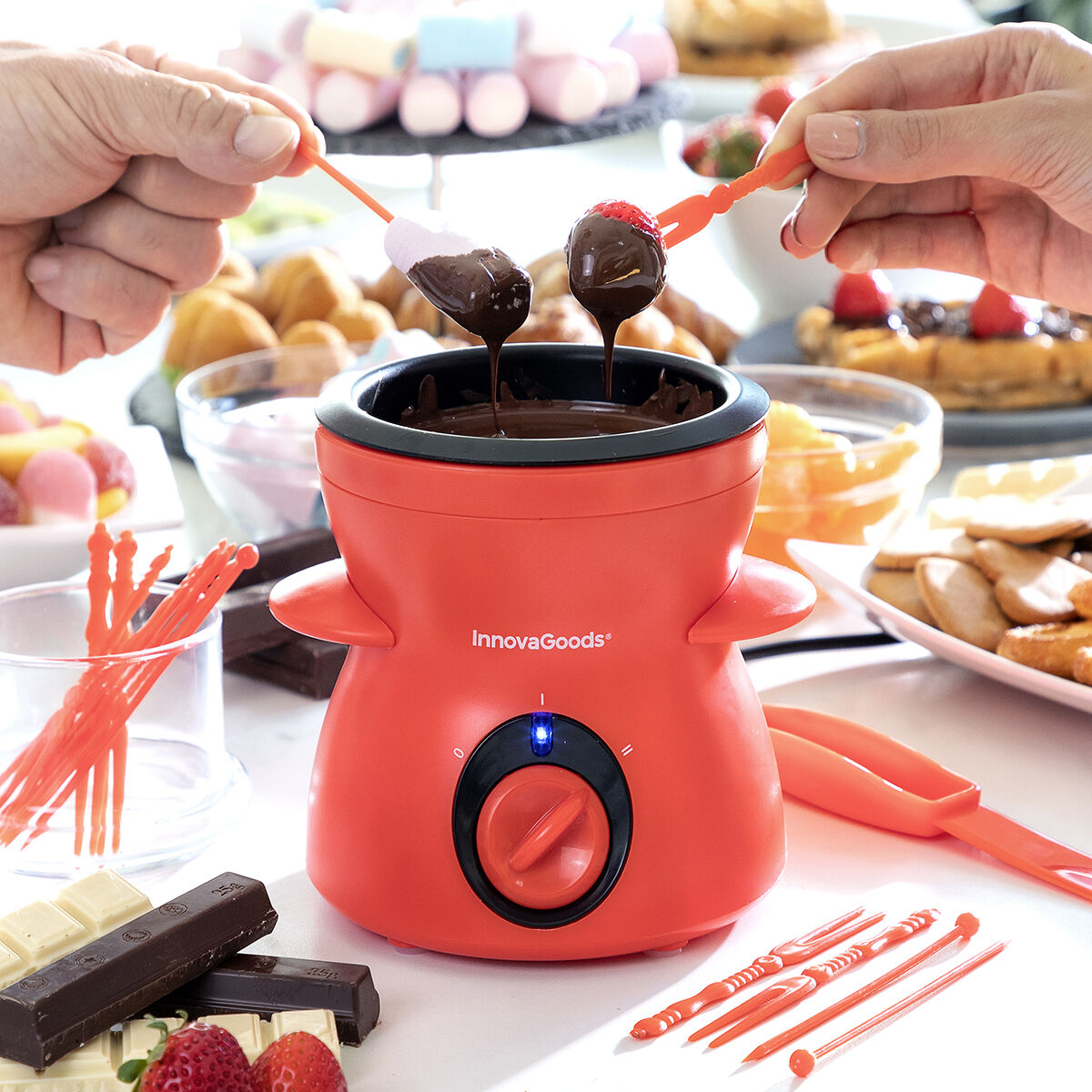 Fondue de ciocolatã cu accesorii Fonlat InnovaGoods