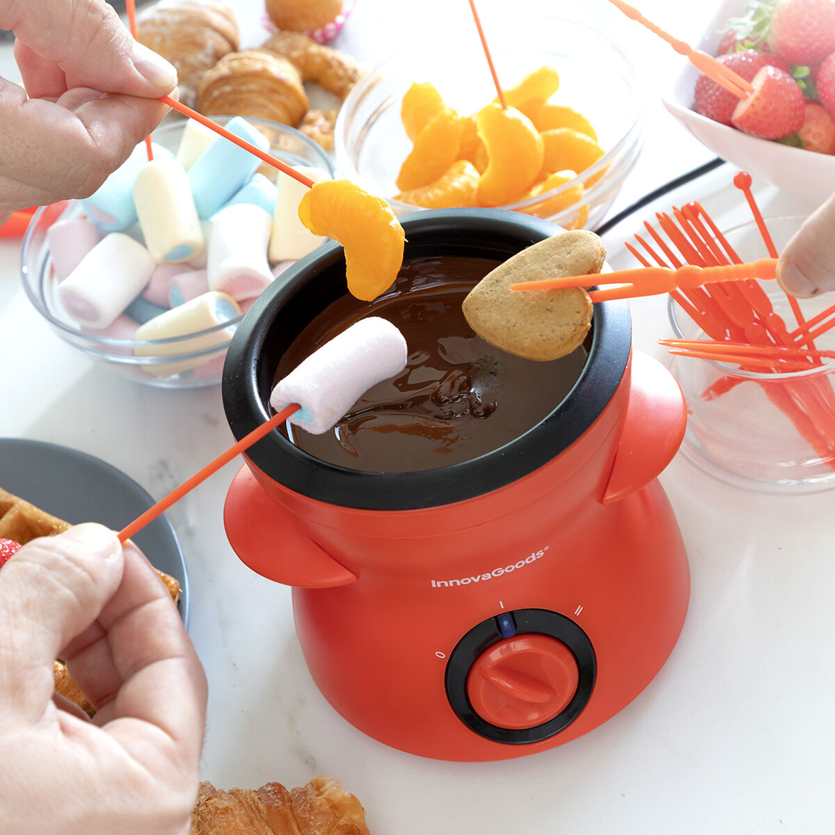 Fondue de ciocolatã cu accesorii Fonlat InnovaGoods