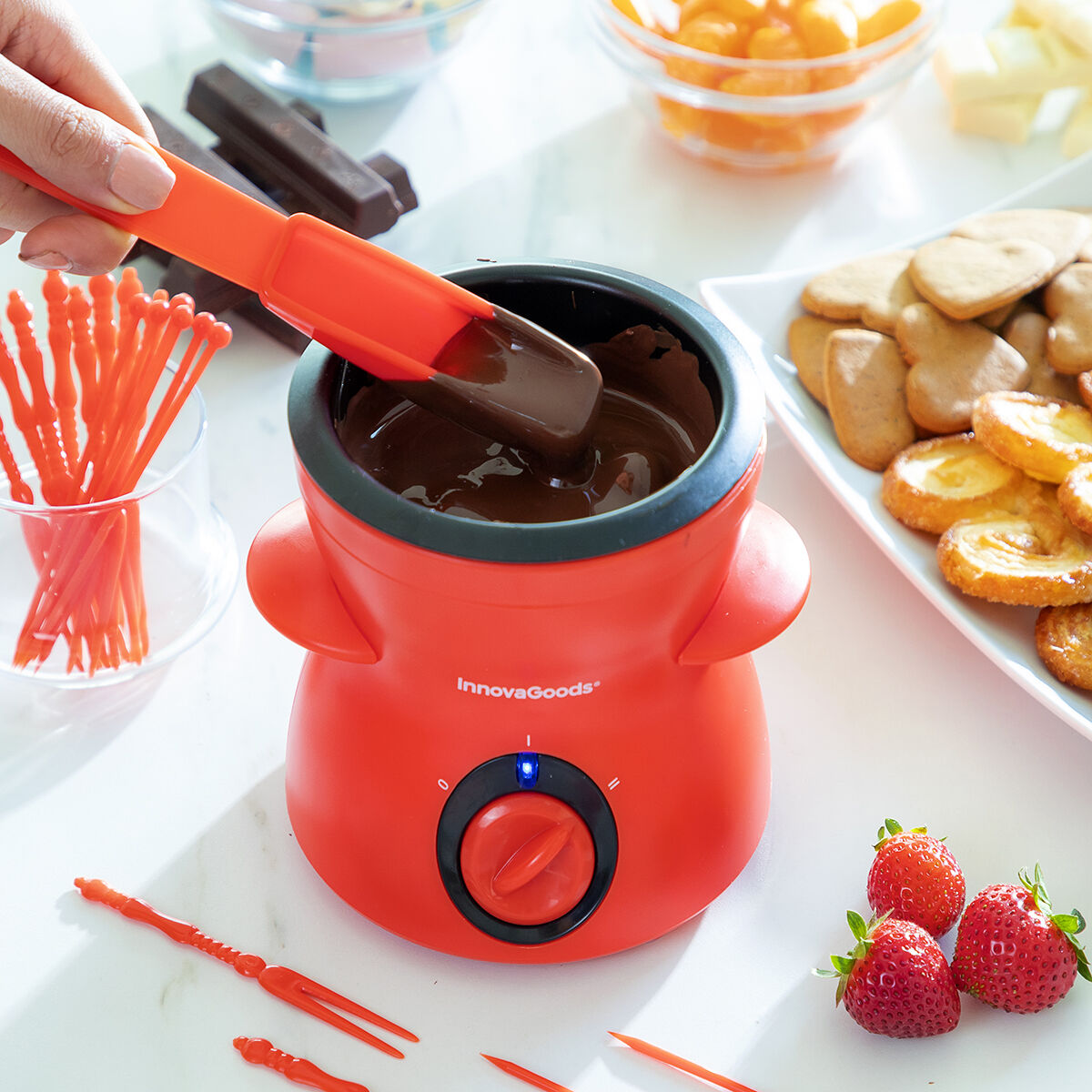 Fondue de ciocolatã cu accesorii Fonlat InnovaGoods