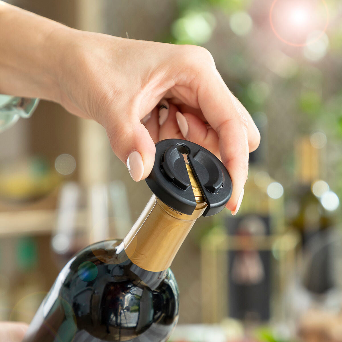 Electric Corkscrew with Accessories for Wine Corking InnovaGoods