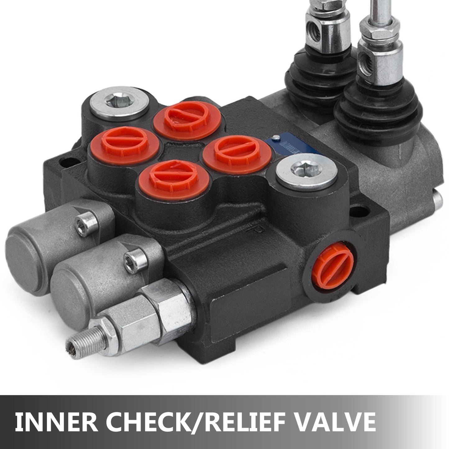 Hydraulic Control Valve, 2/3 Spool, 11GPM, 3600PSI Suitable for Motors & Cylinders.