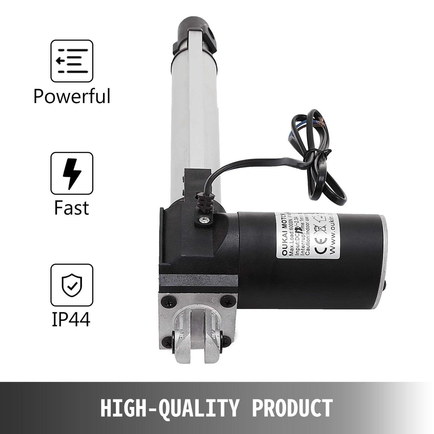 Electric Linear Motor Controller with Mounting Bracket & 6000N Force