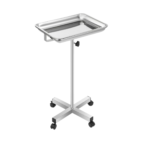 Stainless Steel Beauty Trolley Cart with Wheels (50cm)